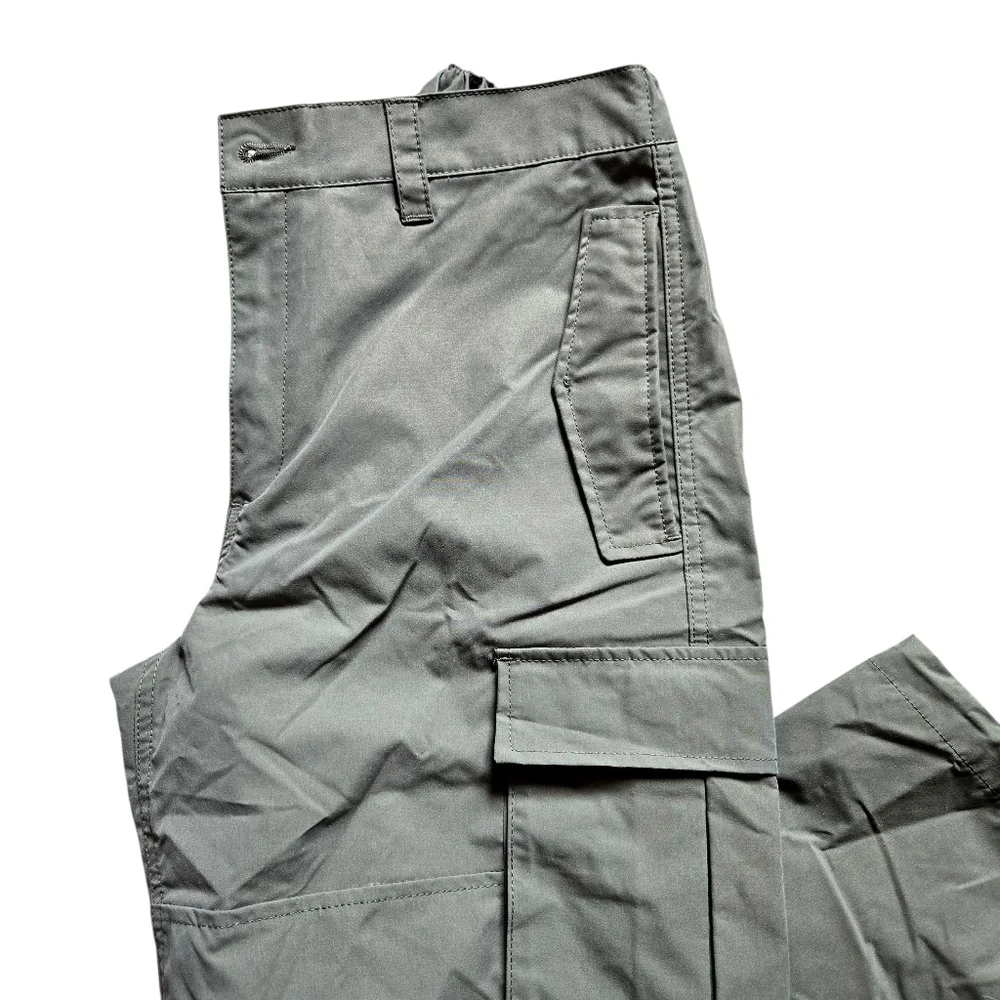 Love Tree Parachute Cargo Pants Khaki Outdoor Activewear Hiking Camping NWT/Sz M - Picture 3 of 11